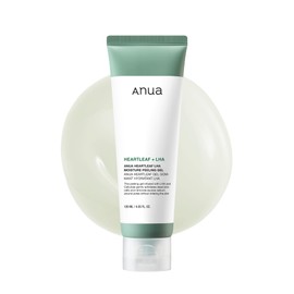 ANUA Heartleaf LHA Moisture Peeling Gel, Gentle Exfoliation, Hydrating Facial Peel, Pore Care, Dead Skin Removal, Natural Cellulose for Soothing, Vegan, Korean Skin Care (120ml/4.05 fl.oz.)