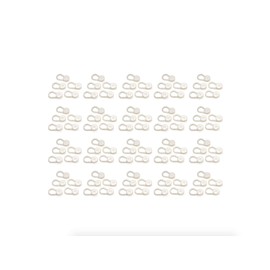 100-PACK Button Pant Extenders - Adds 1" Waistband Length to Your Family's Pants, Shorts & Skirts - Transform Clothes & Save - Ideal for Temporary Weight Change, Teens & Maternity