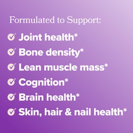 MENO Healthy Aging Collagen & Protein Powder – Formulated to Support Joint & Bone Health and Lean Muscle Mass – with Whey Protein and Types I & III Collagen – 15 Servings – Chocolate Brownie Flavor