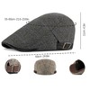 Rayson Men's Flat Cap Men's Beret Cotton Flat Cap Men's