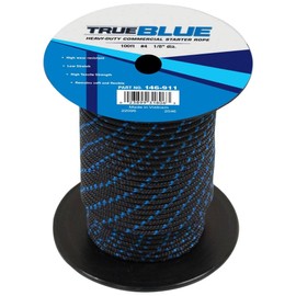 Stens Trueblue 100' Starter Rope 146-911 Compatible with Size 4, Length 100', Made by an OEM Supplier, Packaging typeBranded Spool, High wear Resistant, Low Stretch, High tensile Strength
