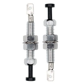 ZOOKOTO Universal Adjustable Car Truck Bonnet Alarm Light Hood Door Pin Switch 2Pcs