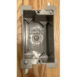 Legrand Pass & Seymour Slater S118w S1-18-w 1 Gang Switch/Outlet Box