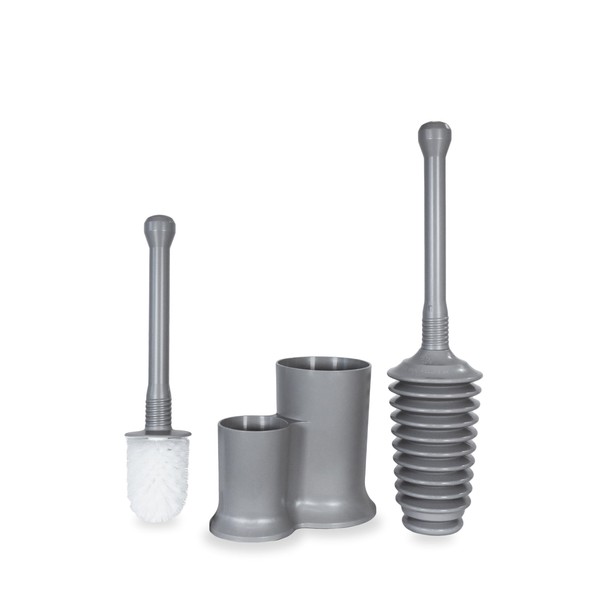 Master Plunger 500 & Toilet Brush Combo Set – Heavy-Duty