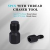 Rlokciy 5-Piece Forged O2 Oxygen Sensor Socket & Thread Chaser