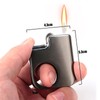 Lighter, Ring Lighter, can be refilled with Butane Gas, Flint