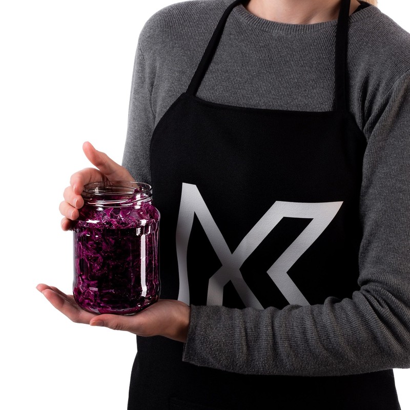 KADAX Preserving Jars 720ml with fi82mm Screw Lids Large Screw