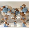 Blue Bear Baby Shower Boxes Decorations for Boy Baby Shower