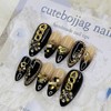 Hip chrome handmade nail tips - Stiletto M / 힙한