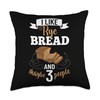 Rye Bread Recipes Gluten Free Seeds German Flour Throw Pillow