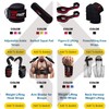 FITPACT Weight Lifting Hook Straps Wrist Support Training Gym Bodybuilding