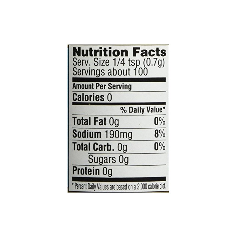 Trader Joe's Garlic Salt with Grinder 2.46 Oz Seasoning for