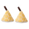 Triangle Pot Holder, Set of 2, Heat Resistant Mittens, Oven
