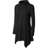 Amrto Women's Long-Sleeved Turtleneck Tunic, Top with Pockets - #1