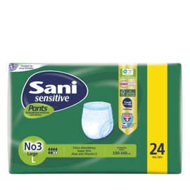 Sani Sensitive Pants No3 Large Value Pack Pants, 24pcs