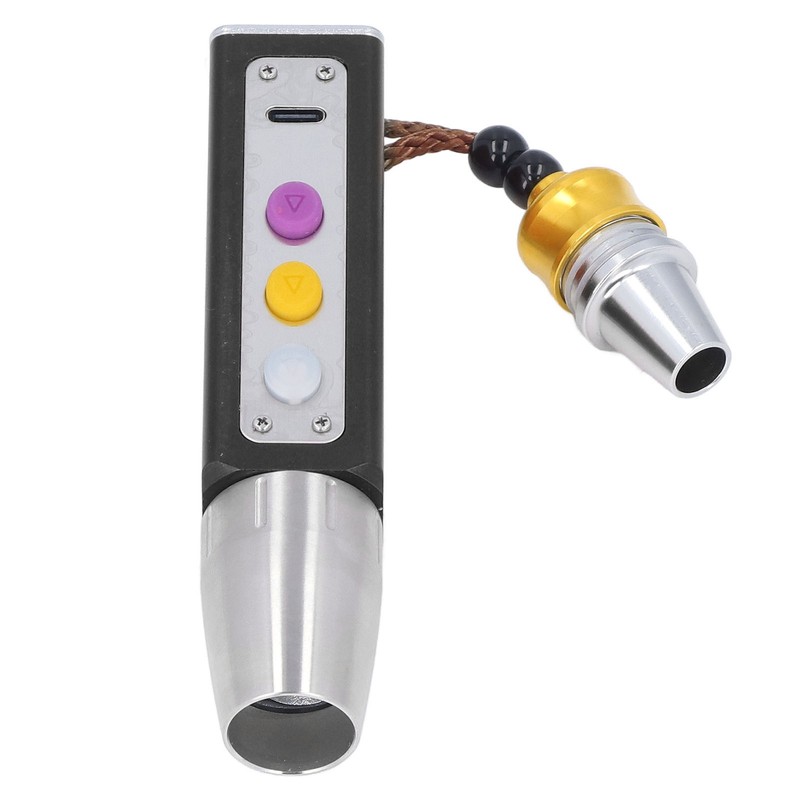 Jewelry Flashlight 3LED 3 Light Modes USB Charging Portable Small