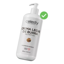 Celesty Crema Leche De Burra Humectante 500ml Celesty® Envío