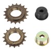 2PCS Freewheel Left Drive Adapter Set Iron 16T 18T Bike