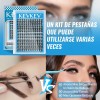 Kit De Extensiones De Pestañas 144pcs 8-18mm Volumen