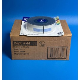 Horizon Group 3-Pack 1" x 10 ft Adhesive Magnetic Tape Roll Peel & Stick Horizon Group USA