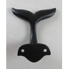 UD Cast Iron Whale Tail Hook Nautical Decor