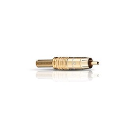 Oehlbach CJG 51 GO RCA Connector for Cable Cross Sections up to 5.5 mm Gold