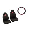 MULTI_B Detroit Redwings 2 Seat Covers and Wheelcover with