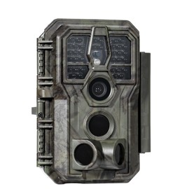 GardePro E5S Trail Camera, 64MP 1296p HD Video, Game Cameras with Ultra Fast 0.1s Motion Activated 100ft Night Vision Motion Activated Waterproof for Deer Wildlife Cam, Hunting