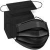 100 Pack Disposable Face Masks, 3 Layer Filter Protection Black