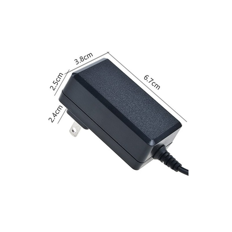 PwrON 6.6FT Long AC to DC Adapter for Echo audiofire