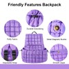 XSUIOY Quilted Backpack for Women Small Lightweight Puffer Backpack Nylon