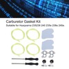 2Set Adjustable Carburetor Gasket Kit Replacement for Husqvarna 235236 240