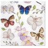20 Napkins Butterflies on Orchids Animals Animal Motif Spring Summer