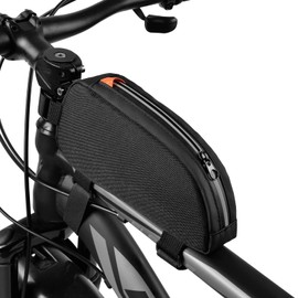 VENFOREST Borsa per tubo superiore per bicicletta, impermeabile, per telaio anteriore, per bici da strada, mountain bike, ciclismo, viaggi, escursioni