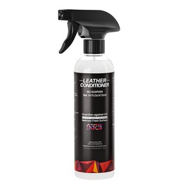 SGCB 16 oz Car Leather Plastic Conditioner - Auto Leather Seat Protector Car Leather Cleaner Wipes Complete Leather Plastic Care UV Protection, Great for Car Upholstery, Leather, Furniture Interior