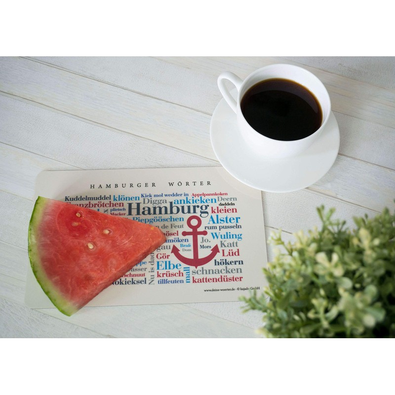 Breakfast Board Hamburger Words