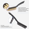 9pcs Wire Brush Set, Rust Paint Metal Cleaner, Cleaning Welding