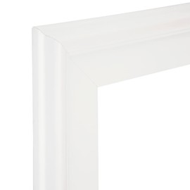 Creative Mark Plein Air Wooden Picture Frame - 5X7 White - Professional Single Frame for Art Panels, Stretched Canvas, Pictures and More, Glass and Backing not Included