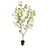 VIGGDA Artificial Bougainvillea Tree 6FT 1pack