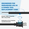Replacement Power Cord 2 Prong for Power Tools, 14 Gauge
