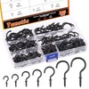 Tanstic 205Pcs Cup Hooks Kit Screw-in Cup Hooks Kit 7