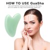 Gua Sha Tool, Jade Stone Guasha Massage Tool for Scraping