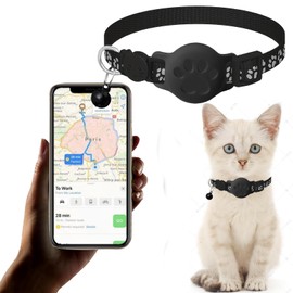 Cat Tracker for Google GPS Collar (Only Android) for Android Google Certified Key Finder Luggage Tracker Item Locator Smart Tracking Tag Compatible with Google Find My System