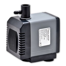 AQUATOP NP-306 Submersible Water Pump – 496 GPH Adjustable Flow – Compact Aquarium Pump for Fresh or Saltwater Tanks, Ponds & Fountains – Quiet, Powerful Design