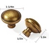 CABDM 2 Pack 1-1/4 inch Kitchen Cabinet Knobs Drawer Knobs