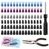 ZestEcho 86Pcs Tyre Repair Kit Rubber Nails Screws Puncture Tool