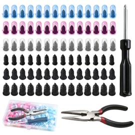ZestEcho 86Pcs Tyre Repair Kit Rubber Nails Screws Puncture Tool Set