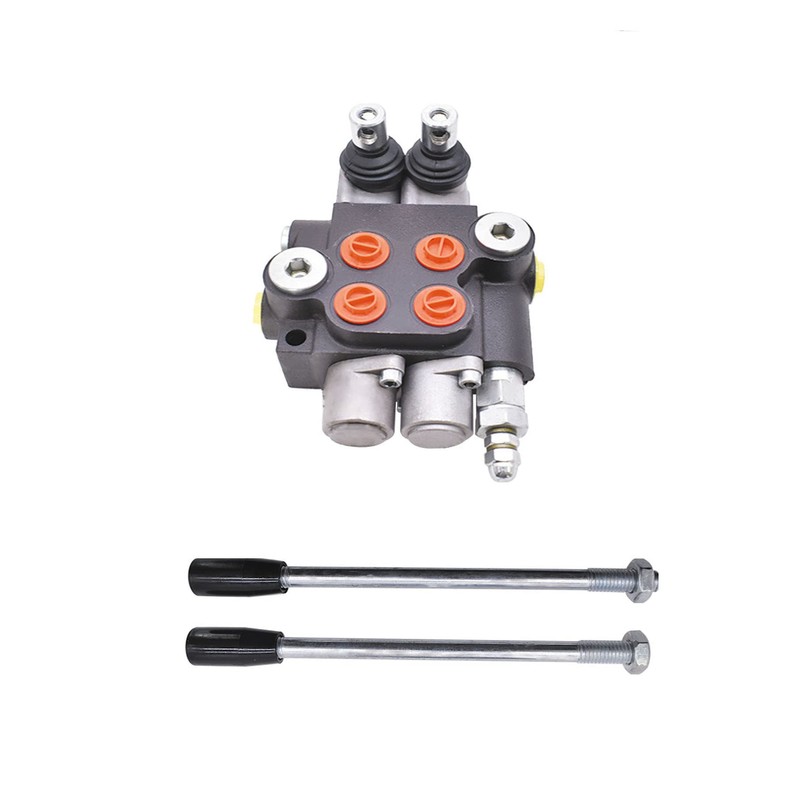 netuera Hydraulic Valve 2 Spool Double Acting Hydraulic Valve 11