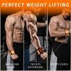 Lights Mountain Wrist Cuffs Weight Lifting Straps – Heavy-Duty Cable