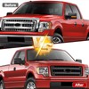 LHCDQSKCW 2 Pcs Driver & Passenger Side View Mirror Reflector